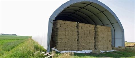 Shed Storage For Hay Can Pay For Itself Through Retention Of Feed