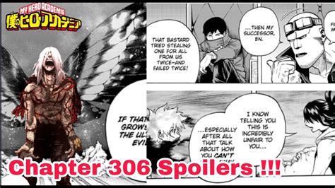 My Hero Academia Chapter 306 Spoilers And Release Date Youtube