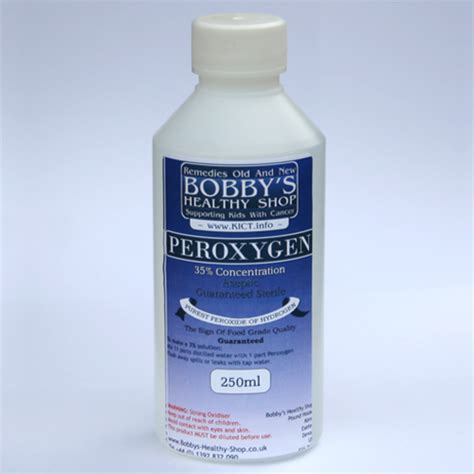 Food Grade Hydrogen Peroxide 35 250ml