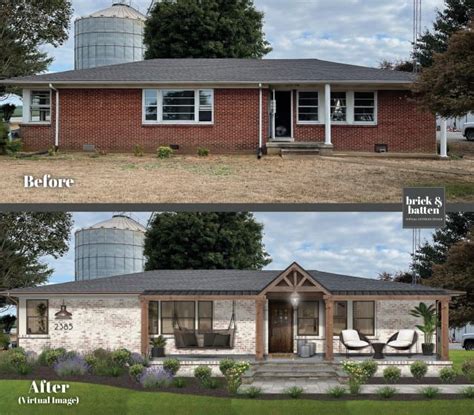 12 Front Porch Addition Ideas With Before And After Photos Brick