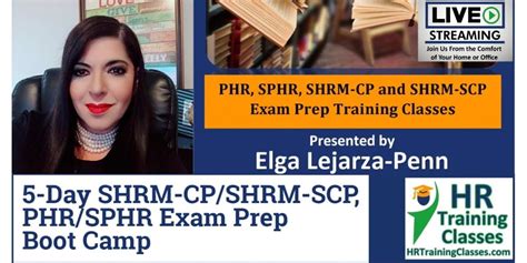 5 Day Shrm Cp Shrm Scp Phr Sphr Exam Prep Boot Camp