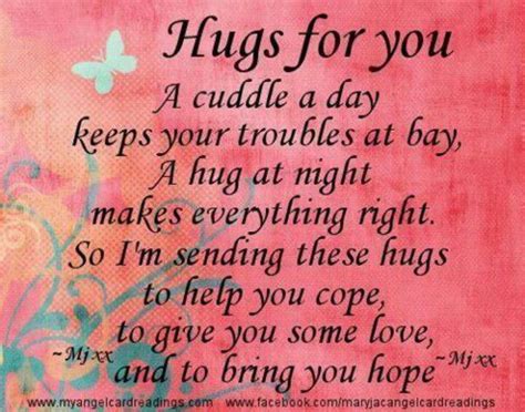 Hugs For You Hug Quotes Sending Hugs Quotes Hugs And Kisses Quotes