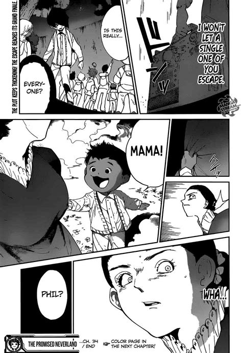 Read The Promised Neverland Chapter 34 Mymangalist