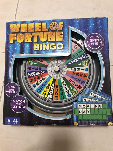 Wheel Of Fortune Bingo