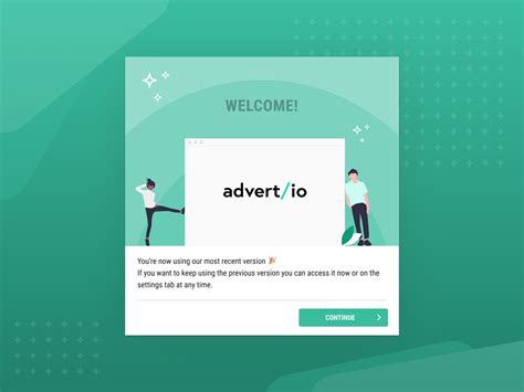 Modal With Welcome Message By Dizparada On Dribbble