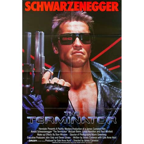 Terminator Movie Poster 27x40 In
