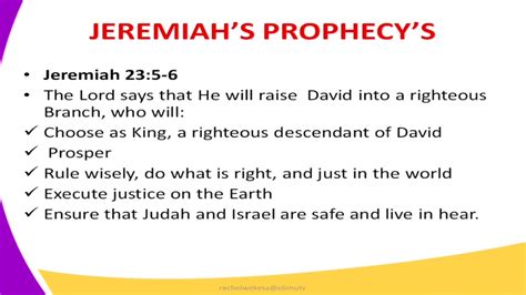 Form2 Cre Lesson3 Jeremiahs Prophecy Youtube