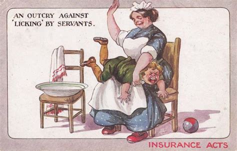 Boy Getting Spanking Spanked By Nurse Antique Comic Insurance Acts