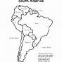 Printable South America Map