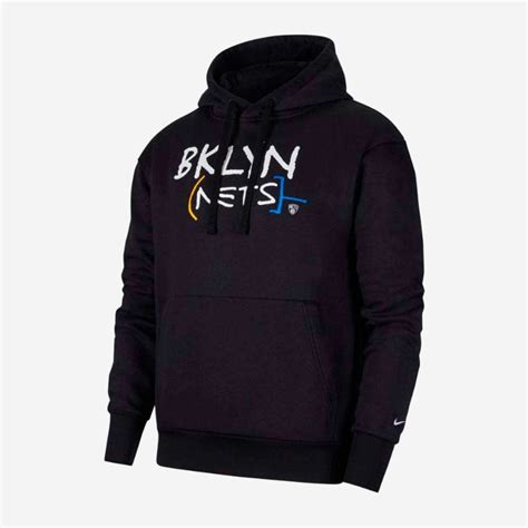 Nike nba brooklyn nets city edition kyrie irving hoodie brand new! Kids - Brooklyn Nets City Edition Hoodie