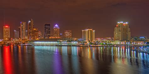 Downtown Tampa And Channelside Panorama Downtown Tampa And Flickr