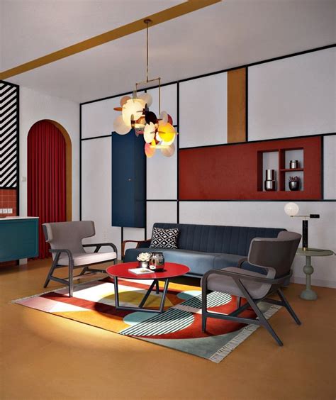 Bright Colors Meet Bold Patterns In This Compact Oslo Abode Intérieur