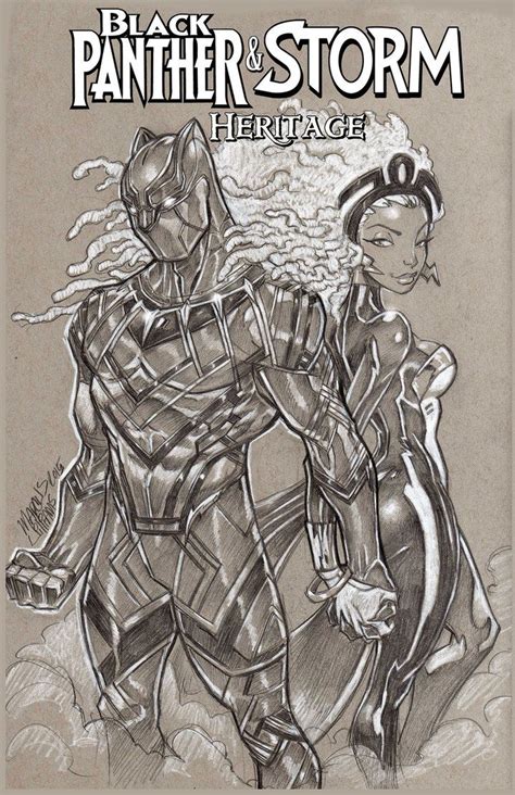 Blackpanther Storm Poster Web By Marcusthevisual Superheroes Y Villanos Ilustraci N De Playa