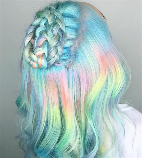 Intricate Pastel Braids Are Making Women Look Like Theyre In A Fairy Tale