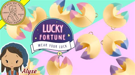 Lucky Fortune Surprise Cookies Youtube