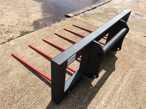 Out Front Bale Spike Cw Telescopic Handler Or Front Loader Brackets