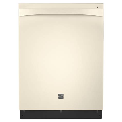 Kenmore Elite 14754 24 Built In Dishwasher With Turbo Zone Bisque