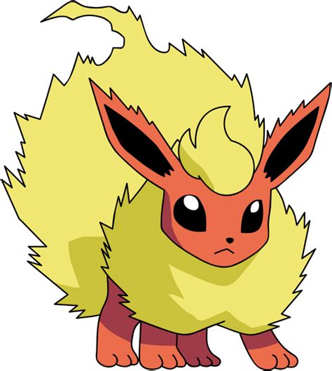 Flareon Sitting Png By Proteusiii On Deviantart Flareon Png