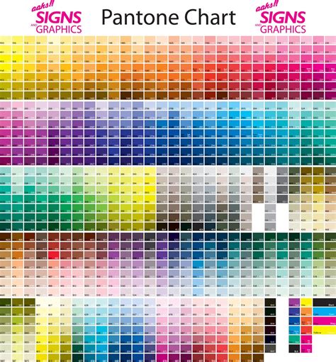 Pantone Chart Pantone Color Chart Pantone Chart Pantone Color