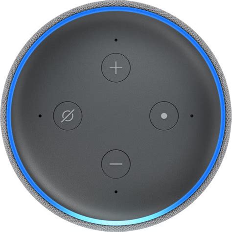 Amazon Echo Dot 3rd Generation Heather Grey Alexa Smart Speaker On Onbuy