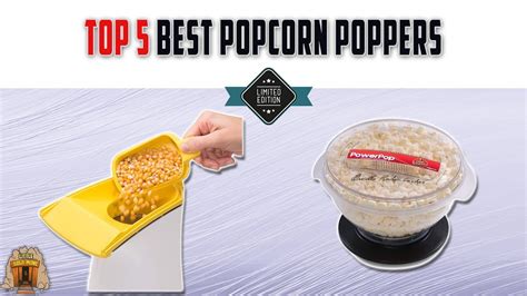 Top 5 Best Popcorn Poppers In 2022 Review On The Market Today Youtube