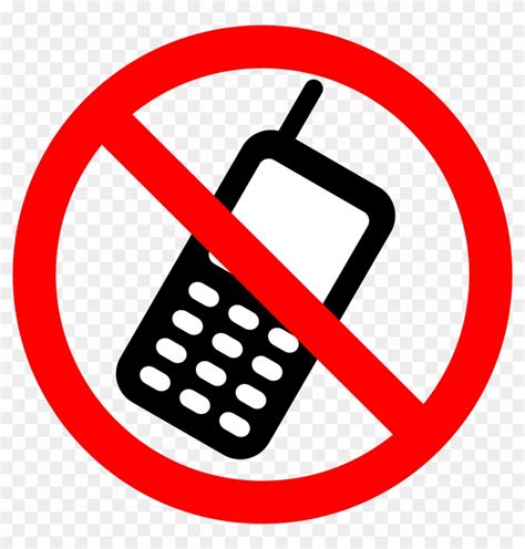 Clipart No Cell Phones