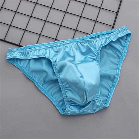 high quality new fashion style sexy men soft underwears briefs bulge pouch nylon sexy underpants