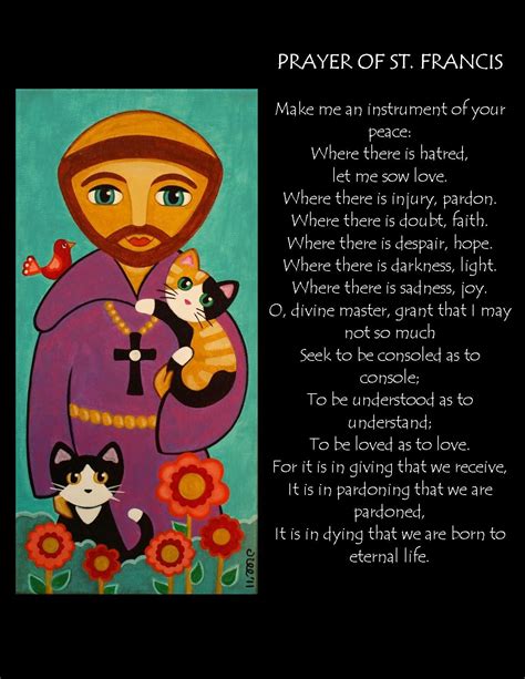 Prayer Of St Francis Bedtime Prayer Spiritual Words Prayers