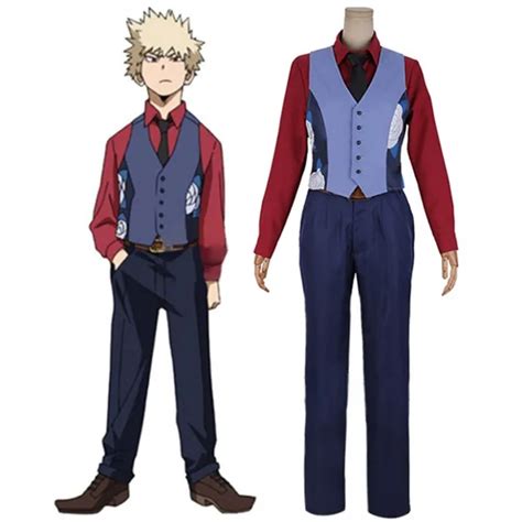 Cosplaydiy Custom Made My Hero Academia Two Heroes Boku No Hero Akademia Katsuki Bakugou