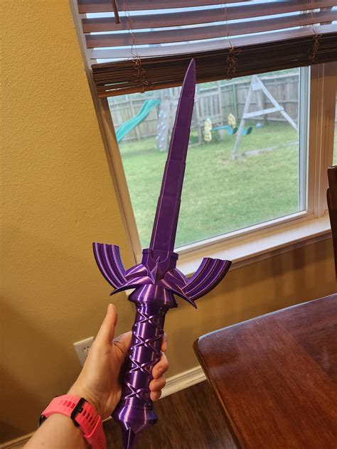Collapsing Master Sword Print In Place 3d Model By 3dprintingworld