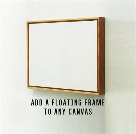 Add A Floating Frame To Any Canvas Panel Custom Floater Etsy In 2020
