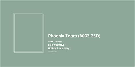 Valspar Phoenix Tears 8003 35d Paint Color Codes Similar Paints And