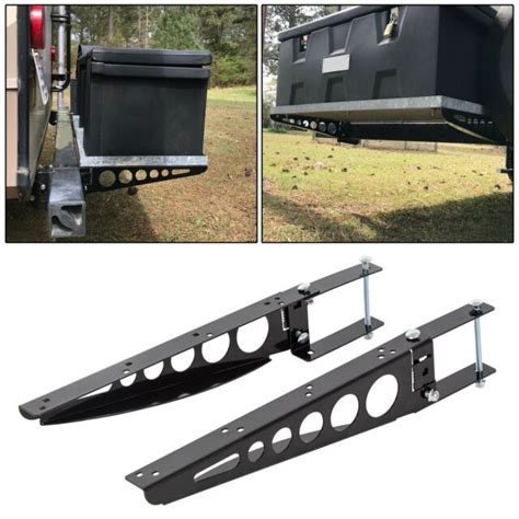 Rv Bumper Storage Rack Heavy Duty Steel With Rugged Truck Bed Finish 72