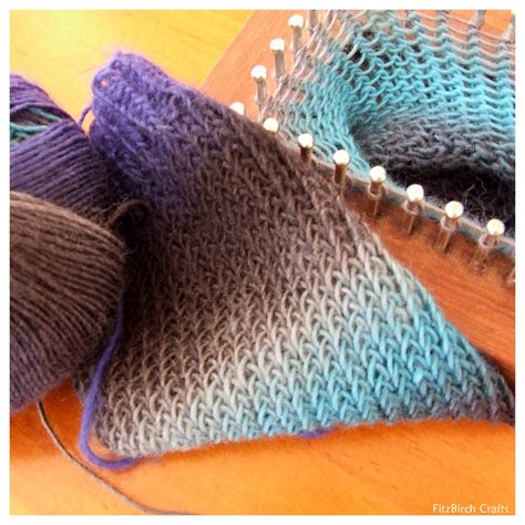 Louley Yarn: Loom Knit Socks