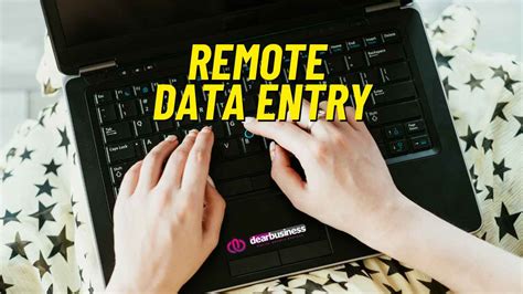 Remote Data Entry Jobs Your Guide To Landing Lucrative Remote Work