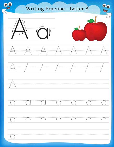 Free Letter A Coloring Worksheets For Download Printable Pdf Verbnow