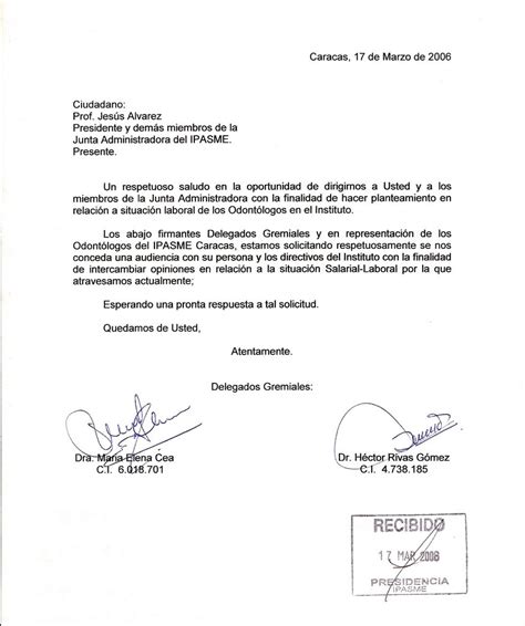 Carta Para Solicitar Prestamo Al Jefe Dinero Inmediato Chile