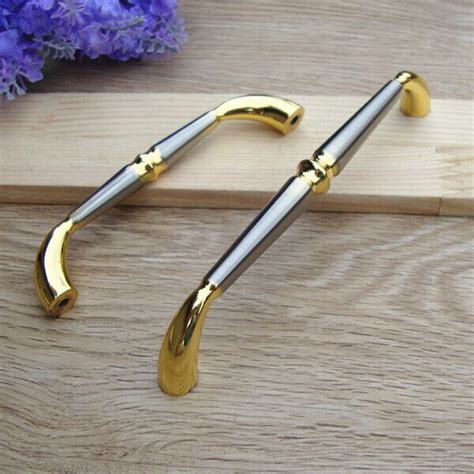 128mm Modern Fashion Kitchen Cabinet Handle Gold Cupboard Pull 5