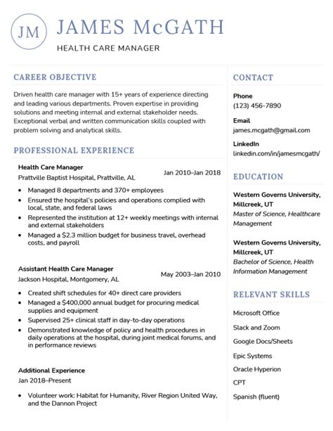 Resume For Older Workers Examples For 25 Years Experience