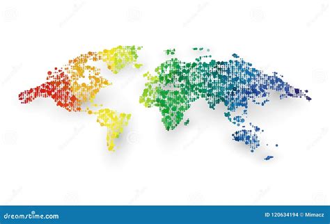 World Map Graphic Design