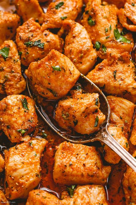 Use a meat thermometer to check the internal temperature, it should read 165˚f (74˚c). Oven Baked Chicken Bites Recipe - Oven Baked Chicken ...