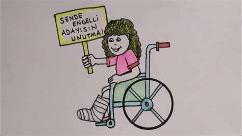 Dünya engelliler günü resmi çizimi engelsizresim Engelliler haftası