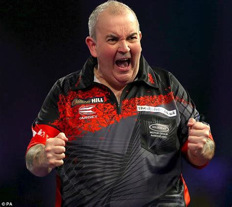 Phil The Power Taylor Reaches 21st World Darts Final Daily Mail Online