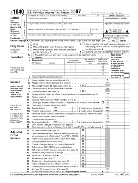 Irs Fillable Form 1040 Irs 1040 Schedule F 2019 2021 Fill And Sign