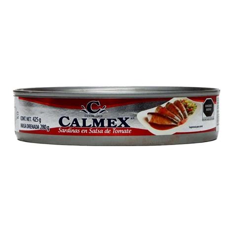 sardinas calmex en salsa de tomate 425 g walmart