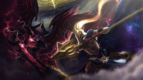 Pantheon League Of Legends Wallpapers Top Free Pantheon League Of