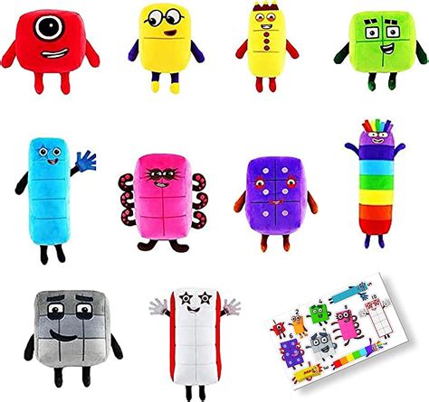 Buy Numberblocks Toy Cute Numberblocks Plush Set From Math