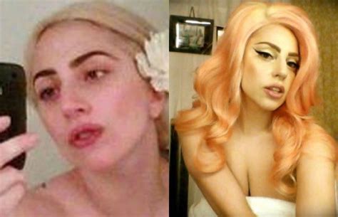 30 Shocking Photos Of Hot Celebrities Without Makeup Or Photoshop Complex Lady Gaga Without