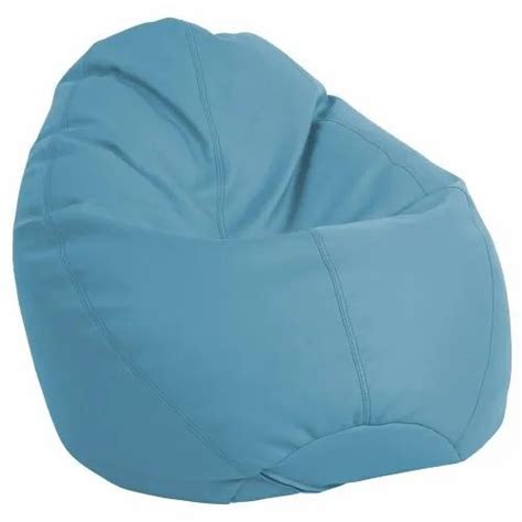 Xl Sky Blue Pu Leather Bean Bags At Rs 340piece In Faridabad Id