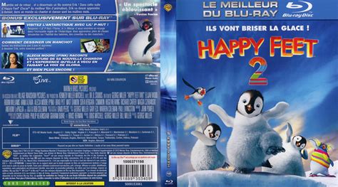 Jaquette Dvd De Happy Feet 2 Blu Ray V3 Cinéma Passion